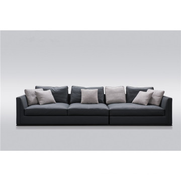 Full grain leather sofa